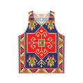 Unisex tank top featuring Armenian art design