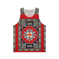 Armenian folk art unisex tank top