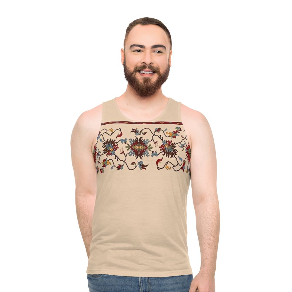 Armenian Traditional Art Unisex Tank Top