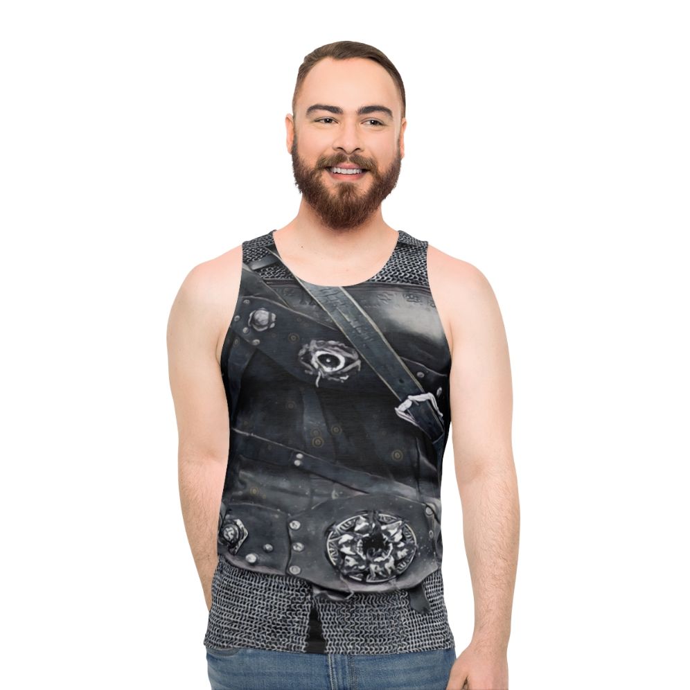 Armour Gear unisex faux leather tank top