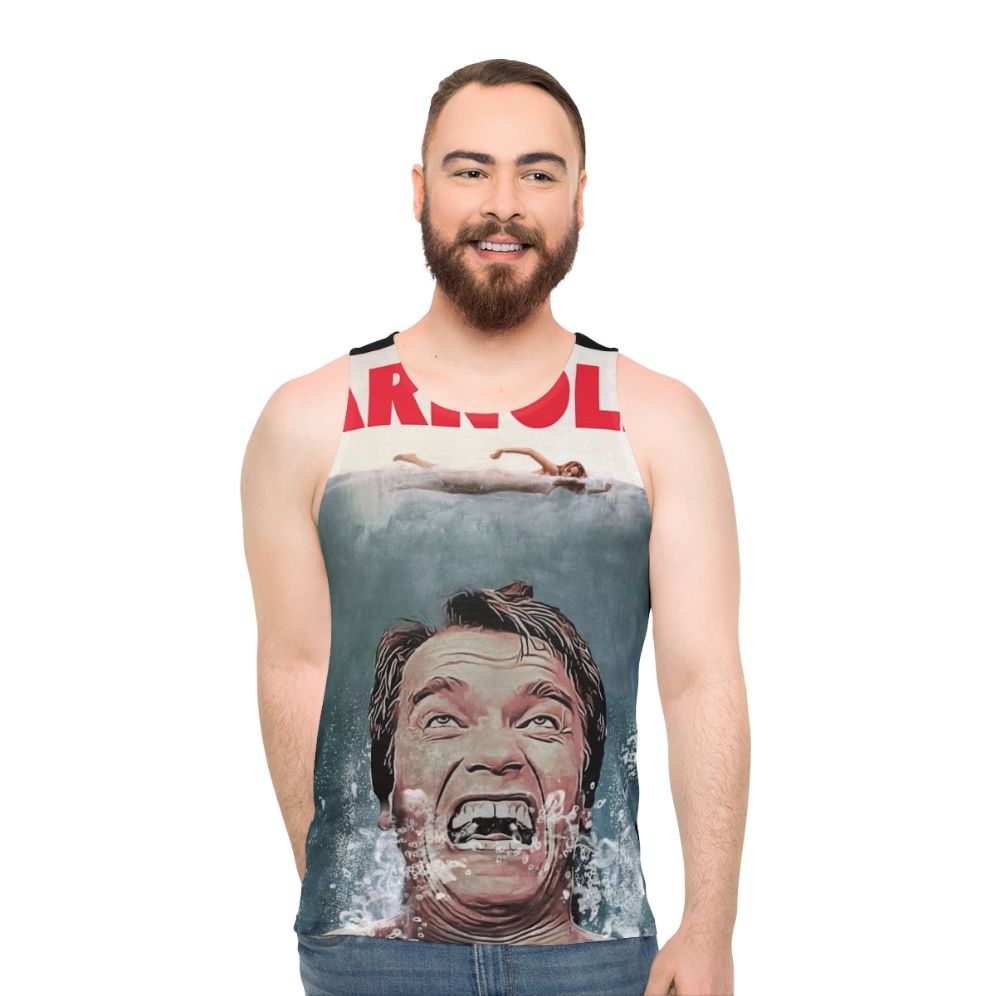 Arnold Schwarzenegger Shark Unisex Tank Top