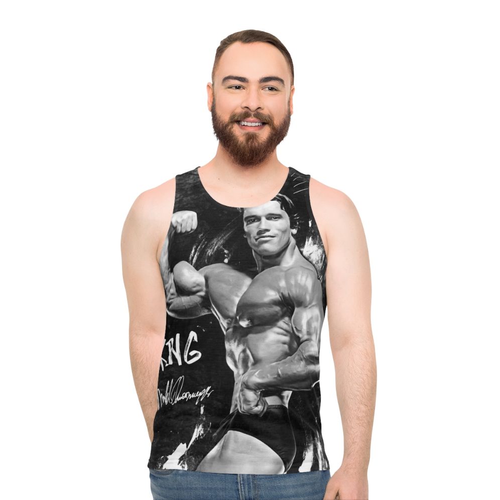Arnold Schwarzenegger Unisex Bodybuilding Tank Top