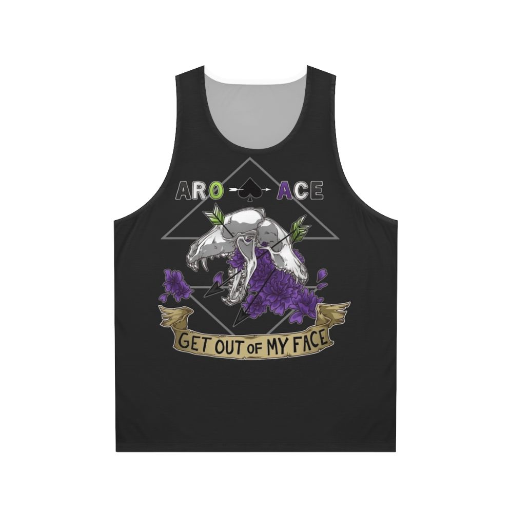 Aromantic Asexual Pride Unisex Tank Top