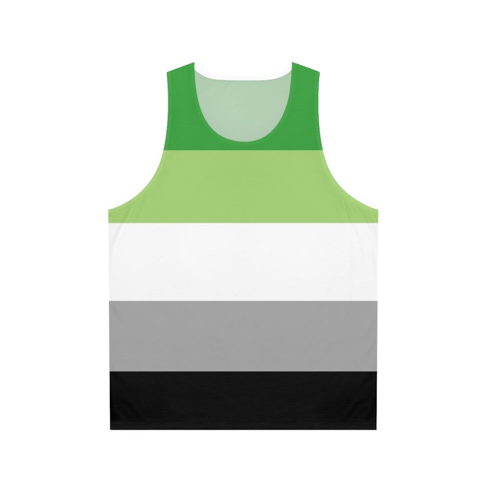 Aromantic Pride Flag Unisex Tank Top