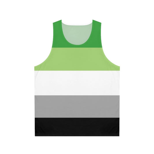 Aromantic Pride Flag Unisex Tank Top