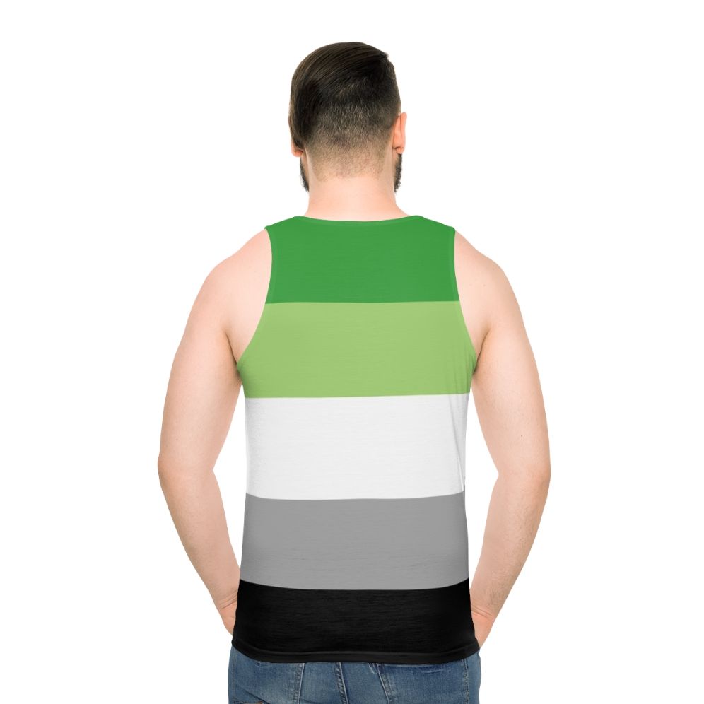 Aromantic Pride Flag Unisex Tank Top