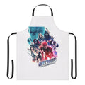 Arrowverse-Inspired Crisis Superhero Apron with Caity Lotz's White Canary and Black Canary Characters