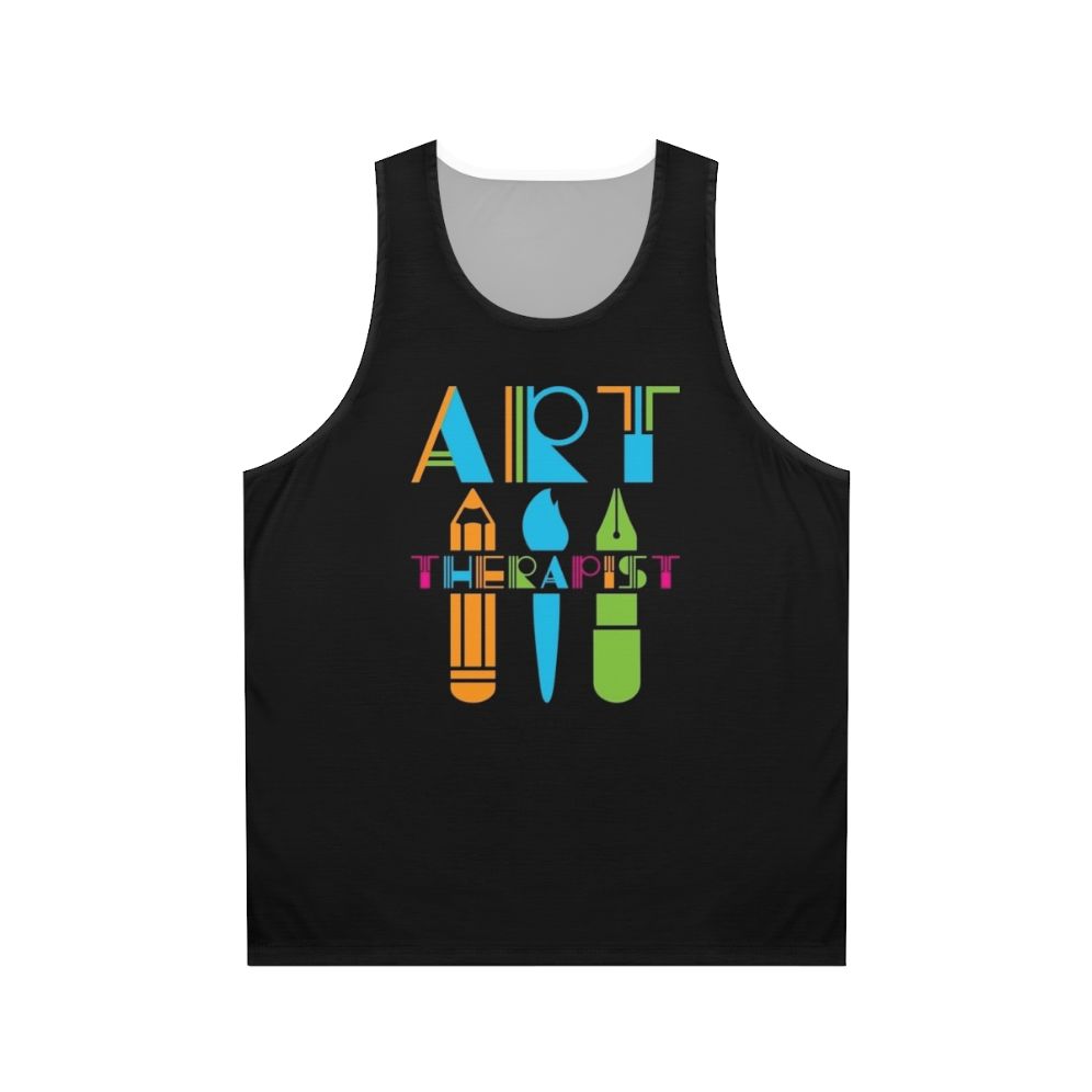 Art Therapist Unisex Tank Top