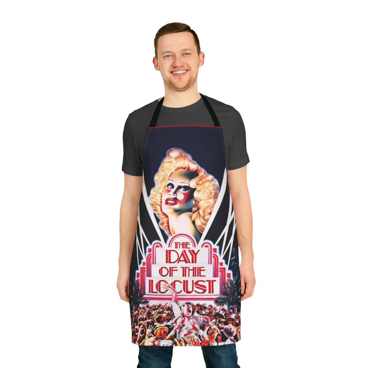 Apron inspired by the 1970s cult classic film 'Day of the Locust'