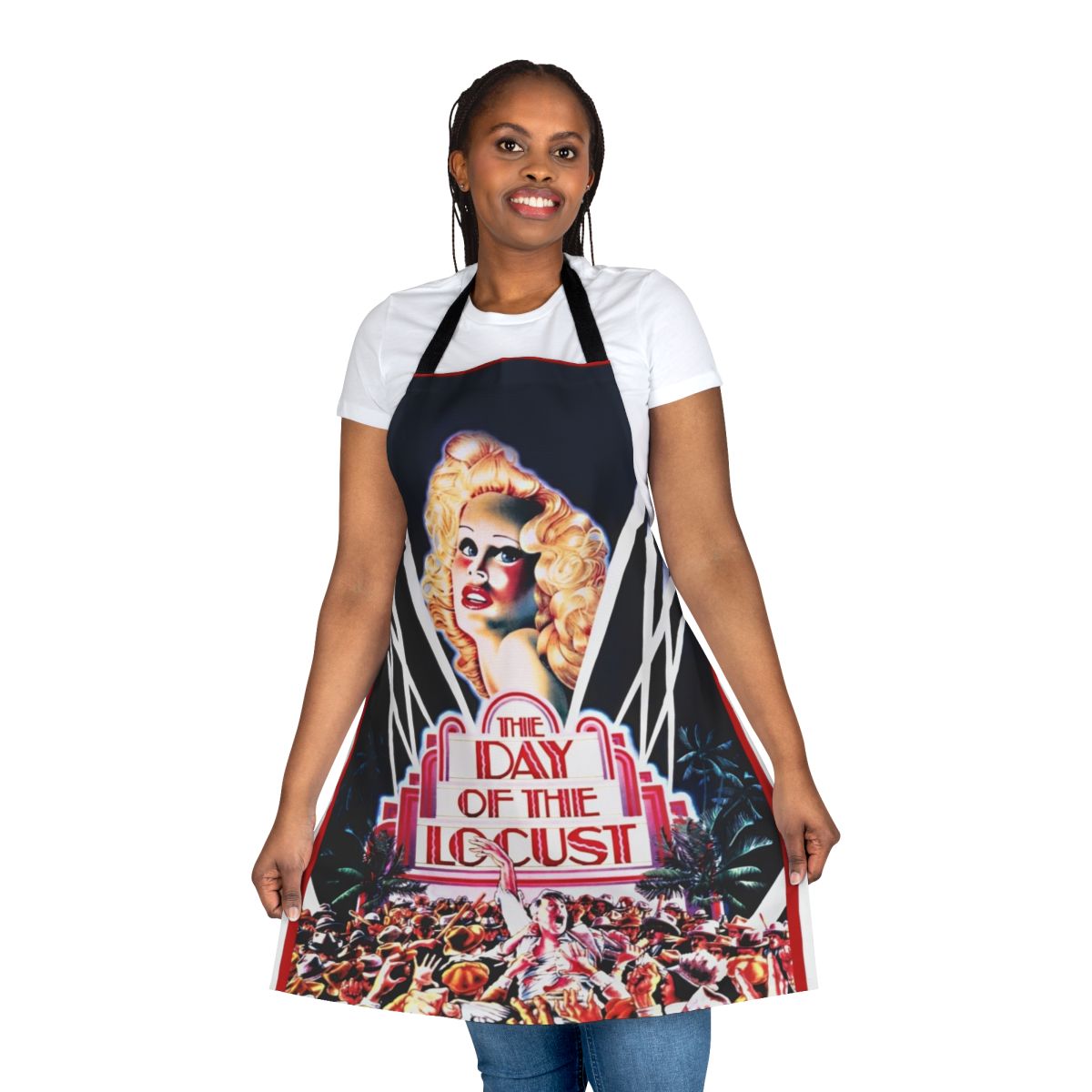 Apron inspired by the 1970s cult classic film 'Day of the Locust'