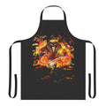 A high-quality apron featuring a Van Gogh-inspired design with Lord of the Rings themes.