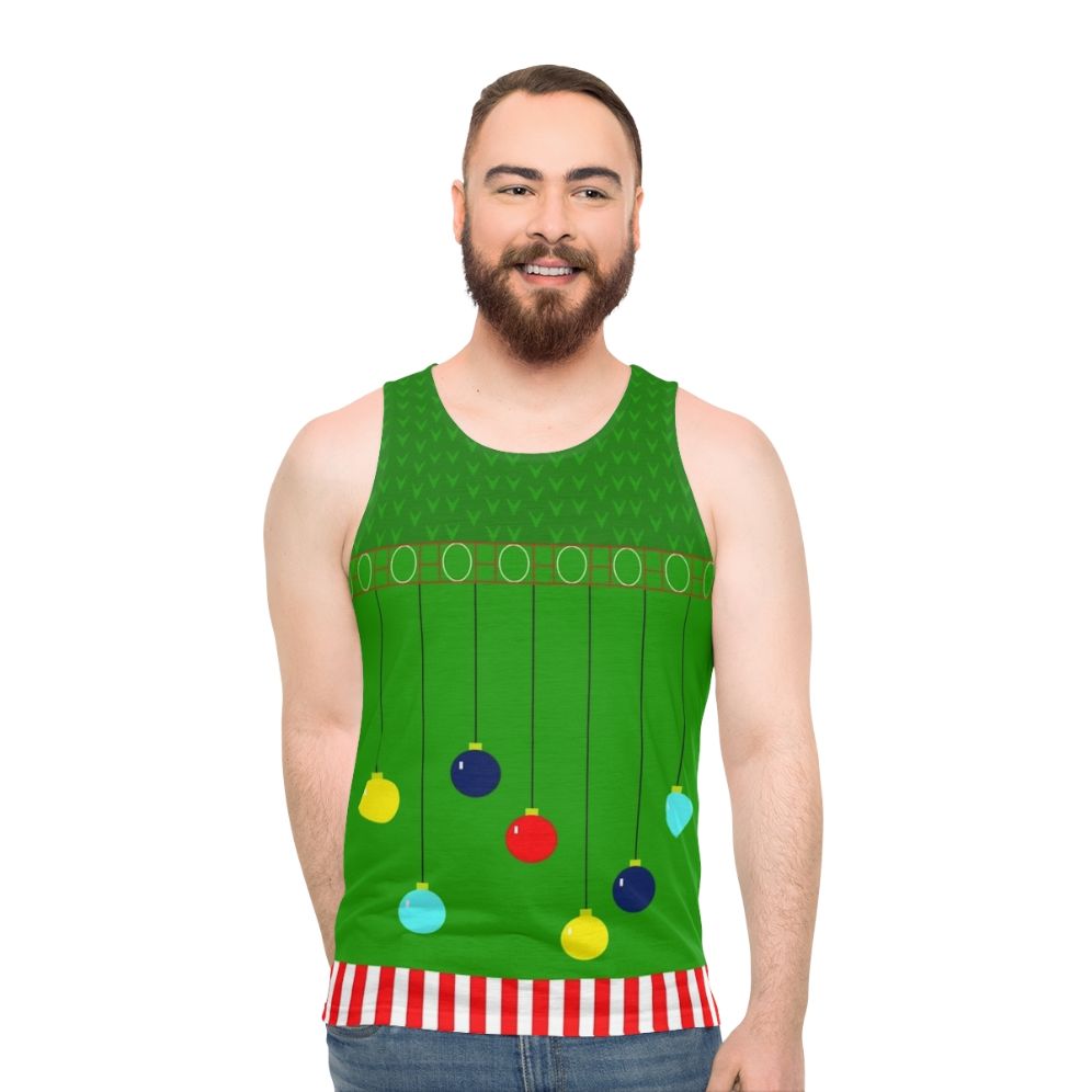 Arthur Claus Unisex Tank Top