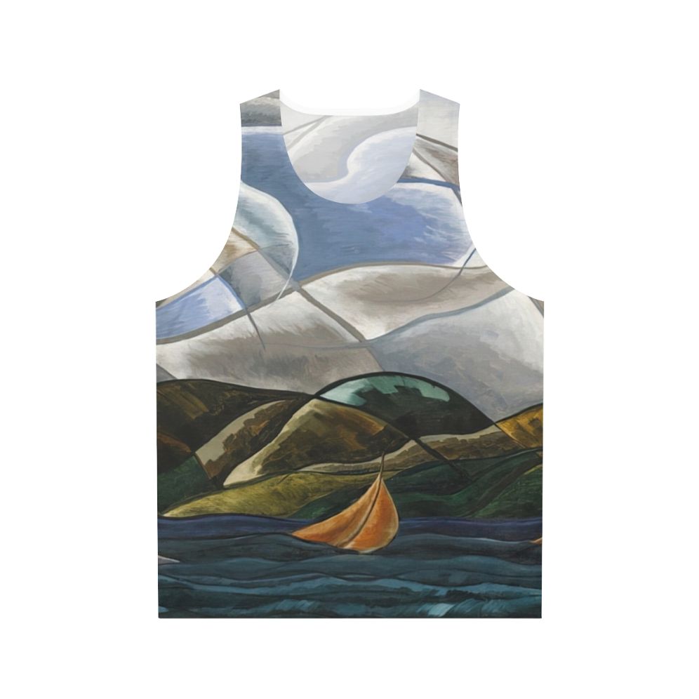 Arthur Dove Inspired Abstract Art Unisex Tank Top