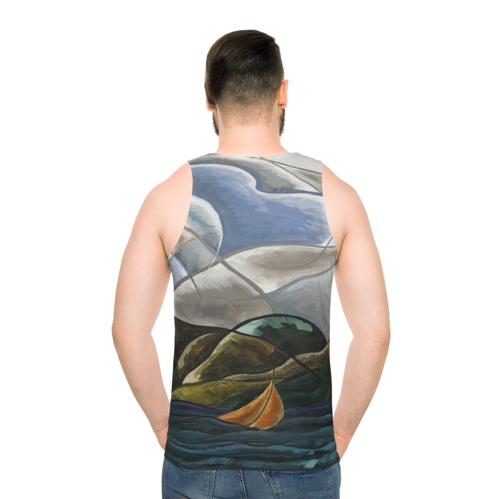 Arthur Dove Inspired Abstract Art Unisex Tank Top
