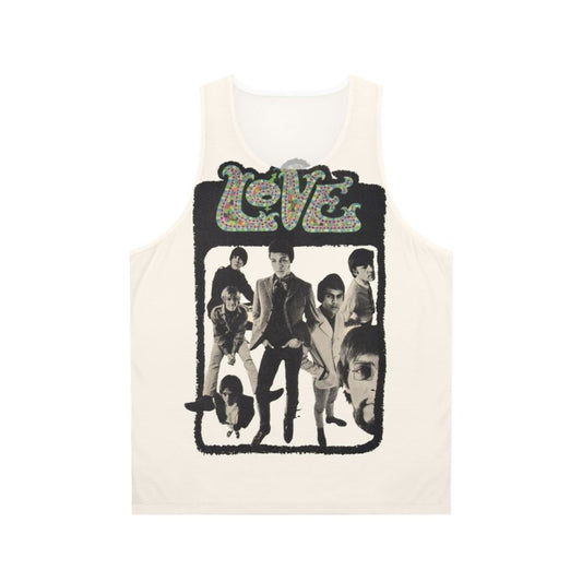 Arthur Lee and Love 1960s Psychedelic Rock Band Unisex Tank Top