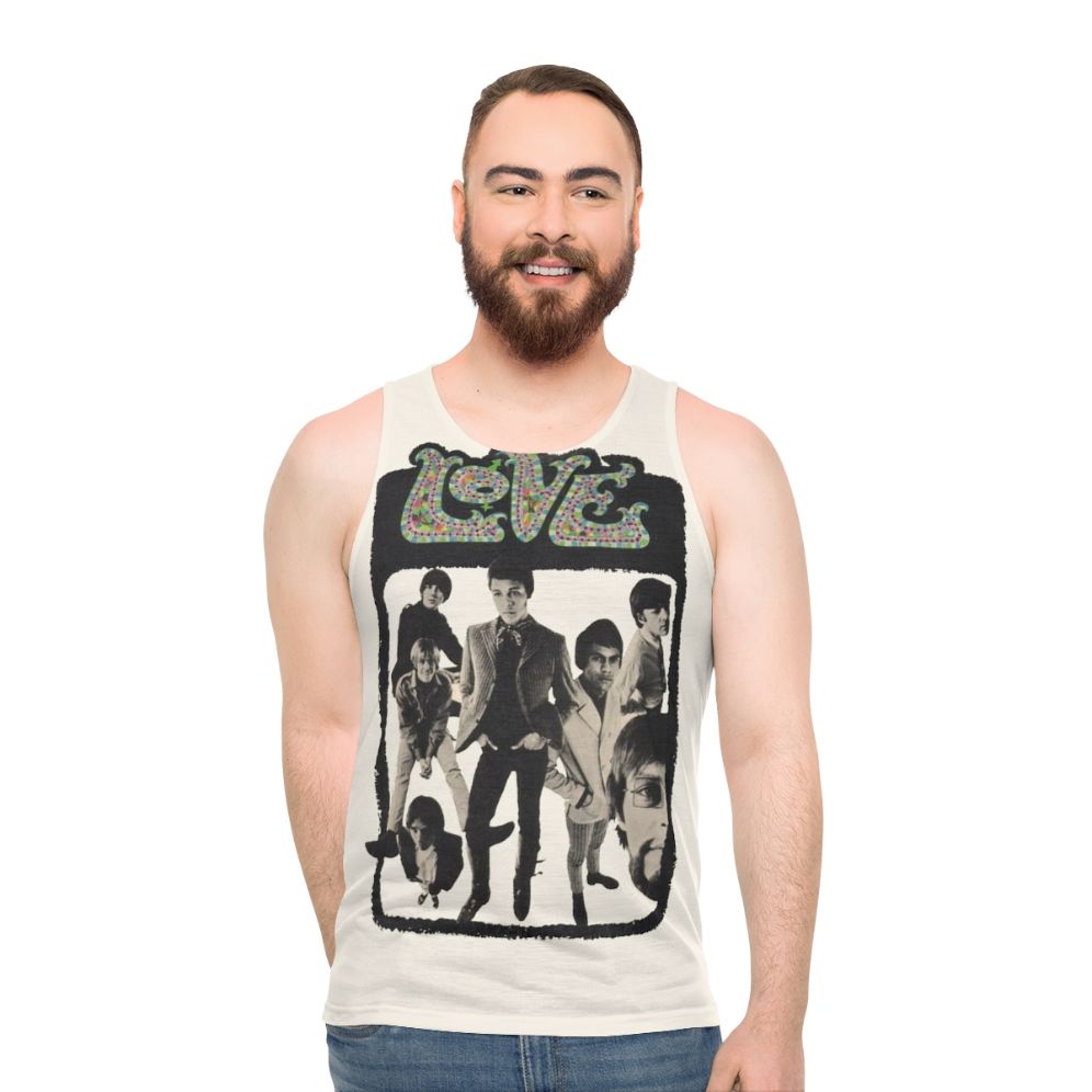 Arthur Lee and Love 1960s Psychedelic Rock Band Unisex Tank Top