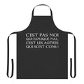 Arthurian-Inspired Kaamelott Parody Apron with a Funny Quote