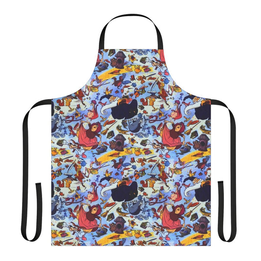 Apron featuring Sword in the Stone design from Arthurian legend