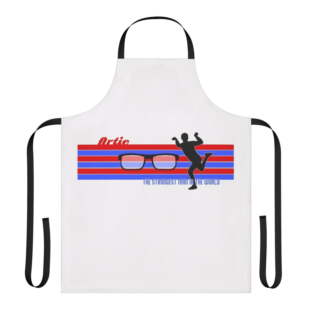 Artie the Strongest Man Apron featuring iconic characters from The Adventures of Pete and Pete