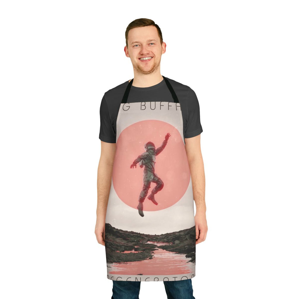 High-quality regenerator apron with the King Buffalo music aesthetic