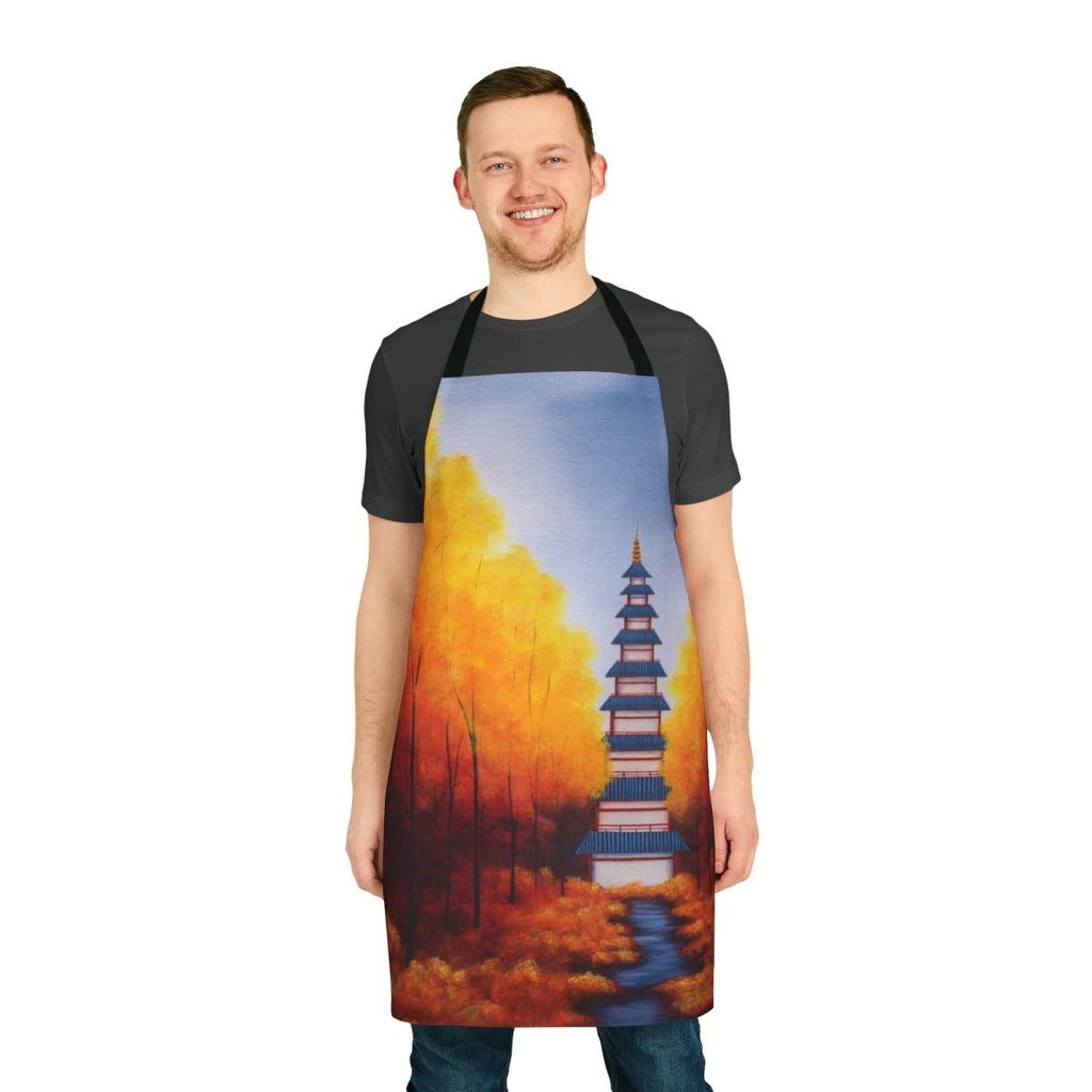 Bellchime Trail Apron, a hand-crafted acrylic apron by Mal Makes