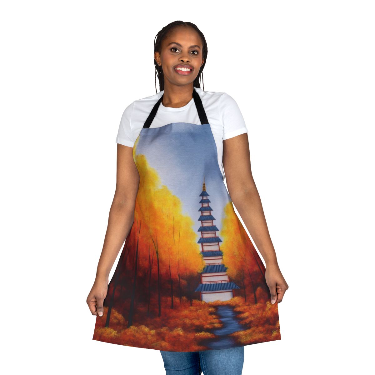 Bellchime Trail Apron, a hand-crafted acrylic apron by Mal Makes