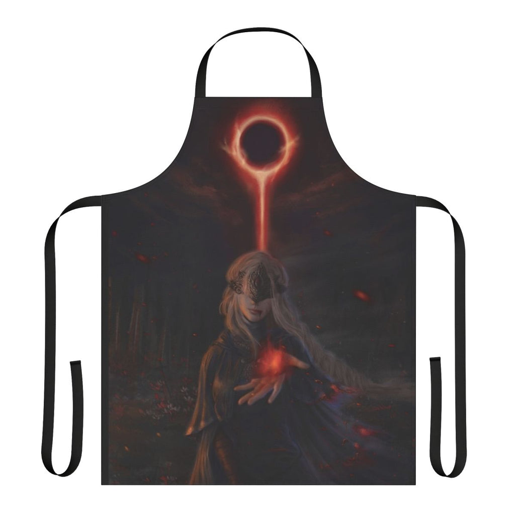 Fire Keeper inspired apron with a dark fantasy design for Elden Ring and Dark Souls players