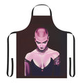 Apron with a painting of the renowned Irish singer-songwriter Sinead O'Connor