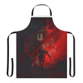 Illustration of Liverpool Football Club player Virgil van Dijk on an apron