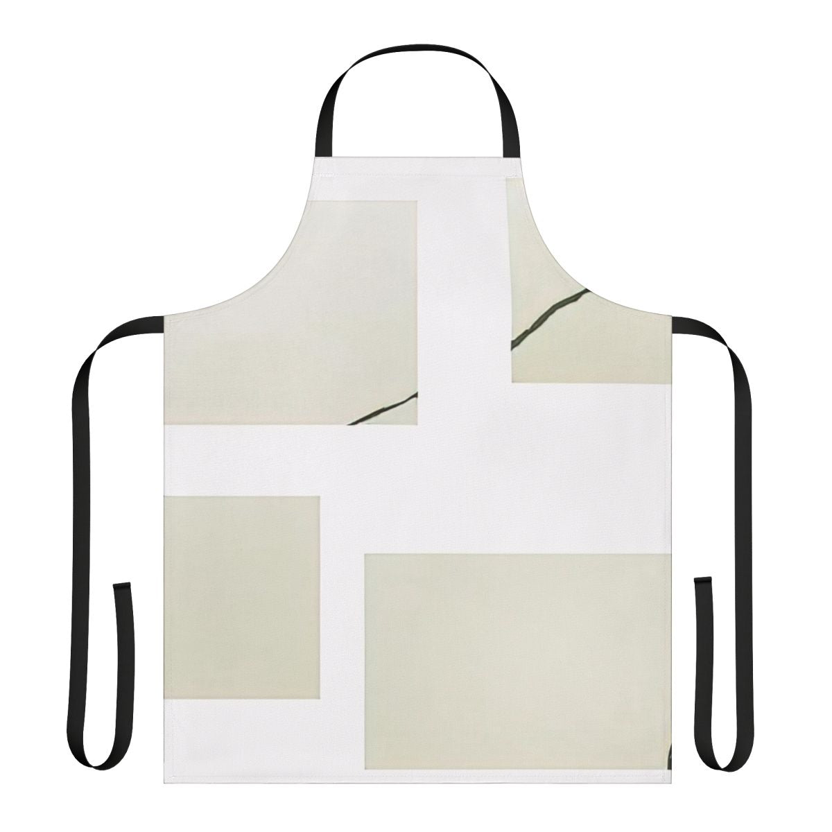Apron featuring abstract art design inspired by the guitar work of Martin Barre, former guitarist of the progressive rock band Jethro Tull.