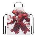 Stylized apron featuring bold "Carnage" graphic, perfect for artists and creative professionals