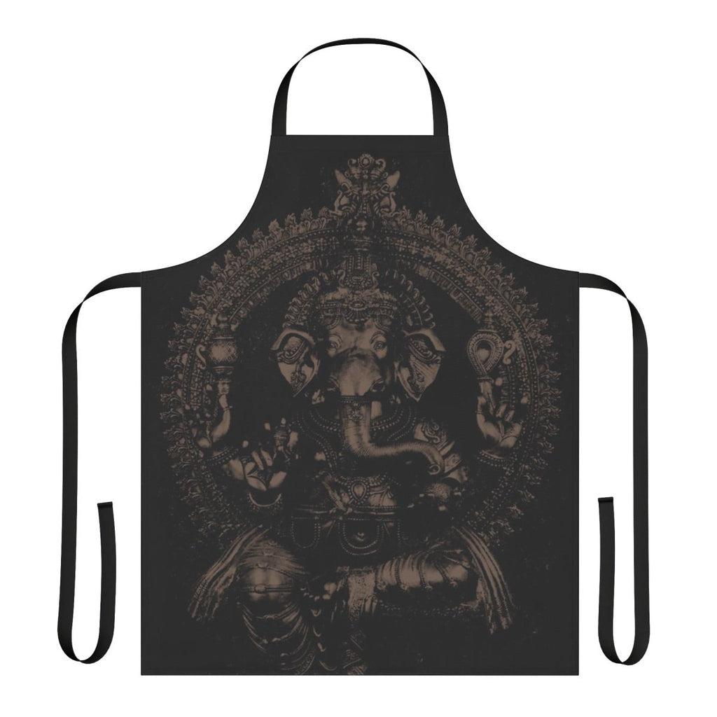 Ganesha elephant design printed on a high-quality apron