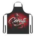 Artistic apron featuring Gustavo Cerati, the renowned Argentine musician and singer