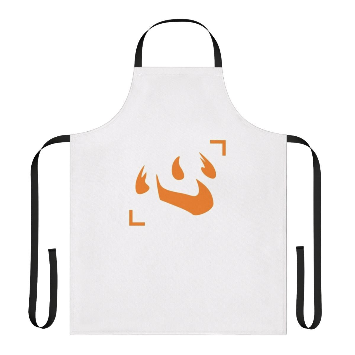 Artistic apron design featuring Isaac Netero's spirit and nen enhancement, inspired by Buddhist deities.