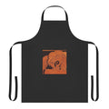Artistic apron featuring pumpkin spice and Ashnikko-inspired design