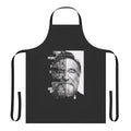Artistic apron featuring a graphic design portrait of actor and comedian Robin Williams