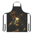 Apron featuring the painting "Saturn Devouring His Son" by Francisco Goya