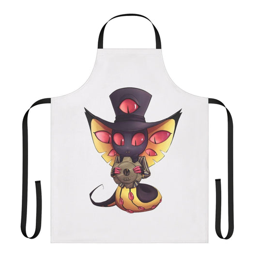Sir Pentious inspired kitchen apron featuring the character's unique design