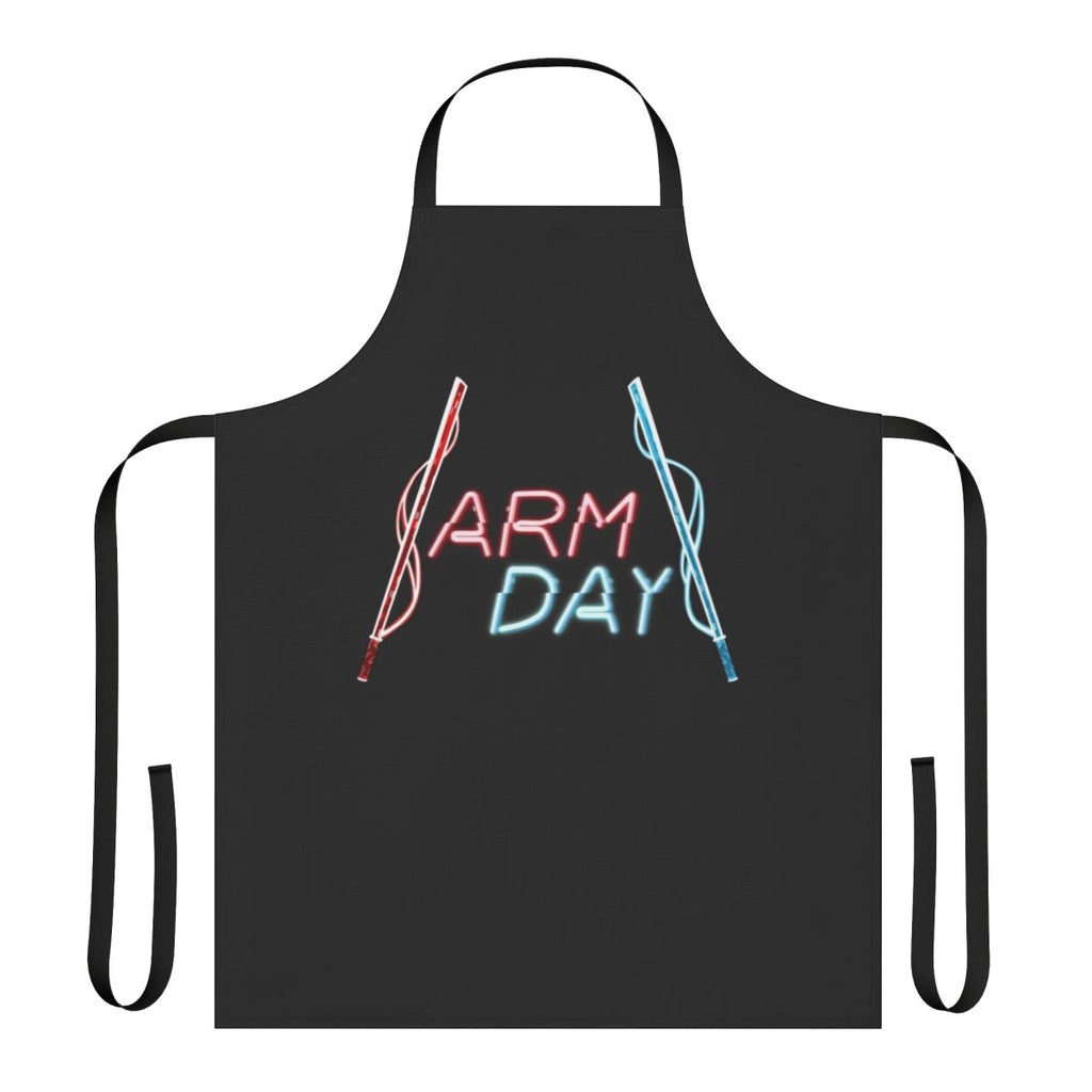 Artistically designed Beat Saber-inspired apron for virtual reality enthusiasts