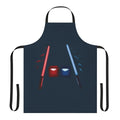 Artsy and stylish custom-designed Beat Saber apron for VR gaming enthusiasts