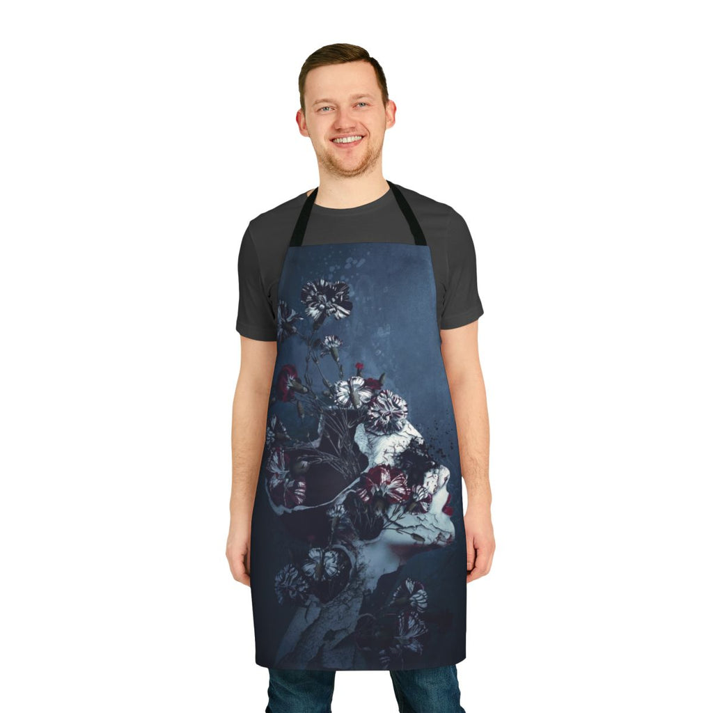 Stylish and unique floral apron for day-to-night wear
