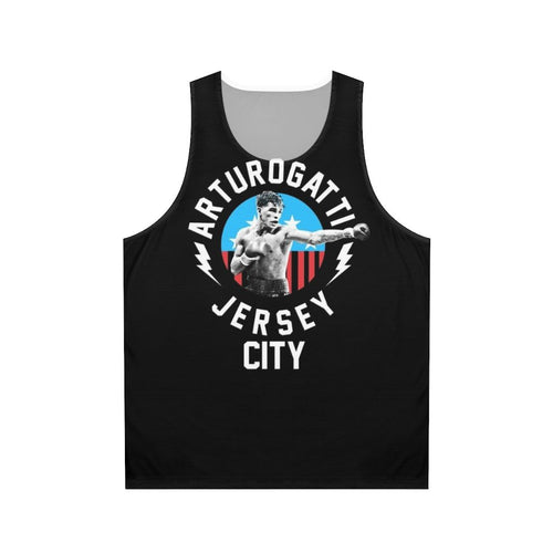 Arturo Gatti Jersey City boxing unisex tank top