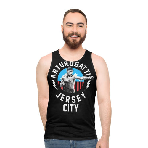 Arturo Gatti Jersey City boxing unisex tank top