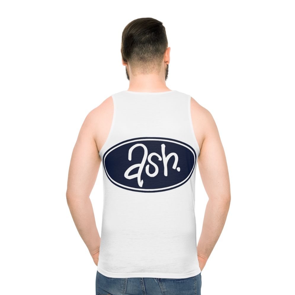 Ash band logo unisex tank top