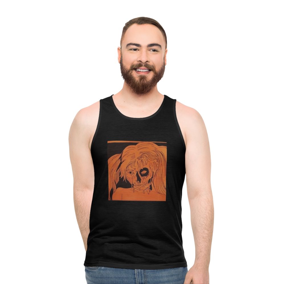 Ashnikko pumpkin spice unisex halloween tank top