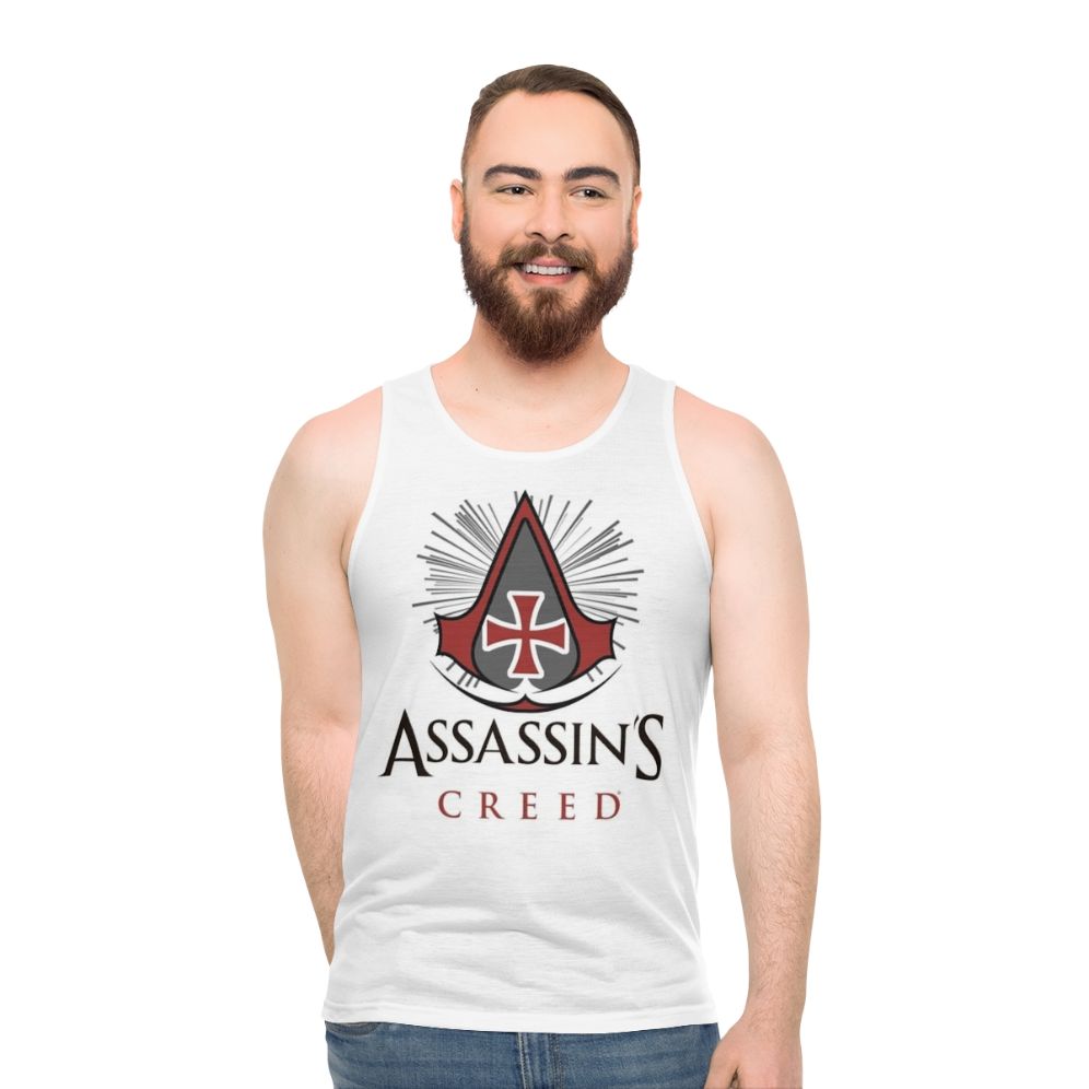 Assassins and Templars Unisex Gaming Tank Top