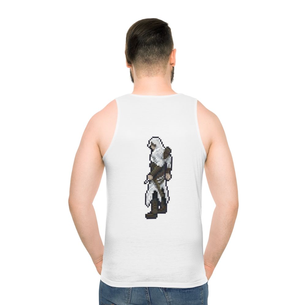 Assassin's Creed Altair Pixel Art Retro Unisex Tank Top