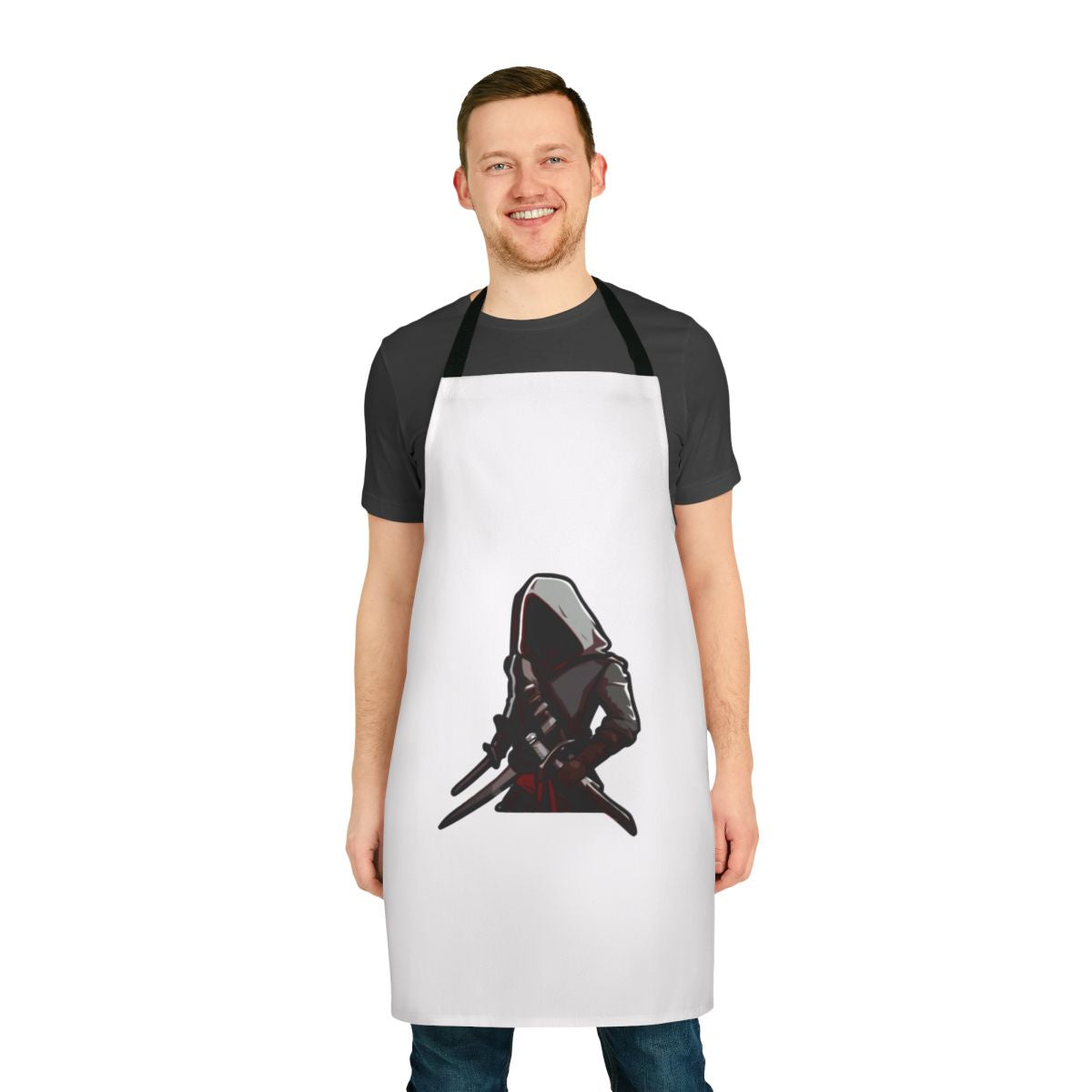Assassin's Creed inspired apron featuring the protagonist Edward Kenway from the Black Flag game