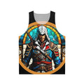 Assassin's Creed Edward Kenway Stained Glass Unisex Tank Top