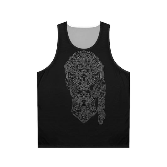 Assassins Creed Eivor Celtic Portrait Unisex Tank Top